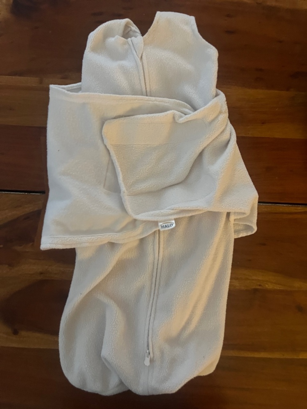 Halo Baby Fleece Swaddle Sack in Cream